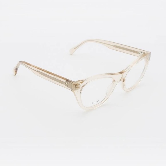 Celine Accessories Celine Champagne Optical Unisex Eyeglasses